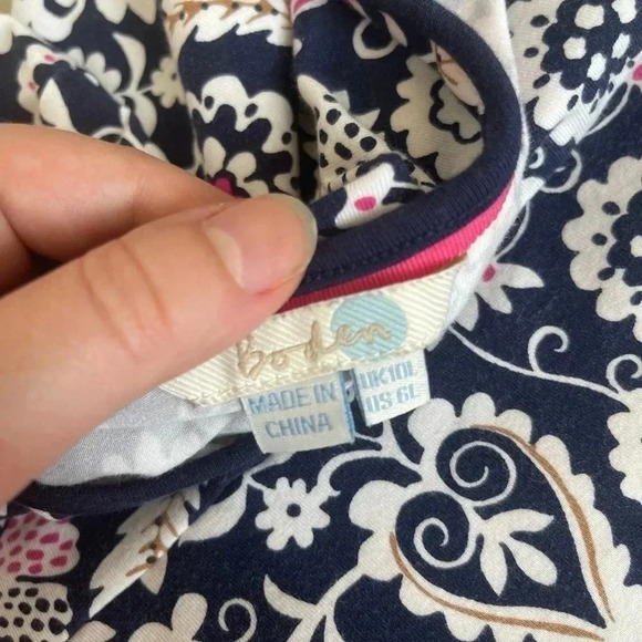 Boden Blue Floral Dress - Picture 5 of 6